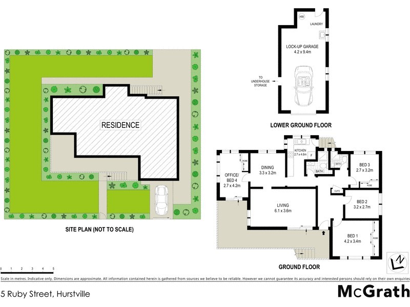 5 Ruby Street, Hurstville NSW 2220 Floorplan