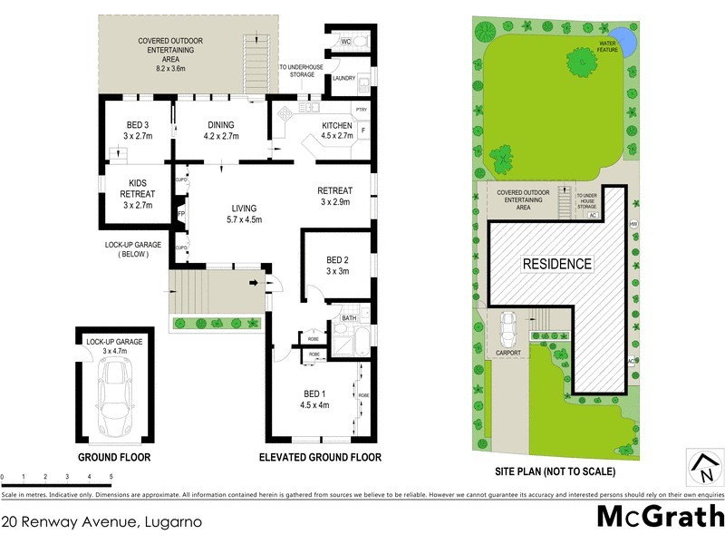 20 Renway Avenue, Lugarno NSW 2210 Floorplan