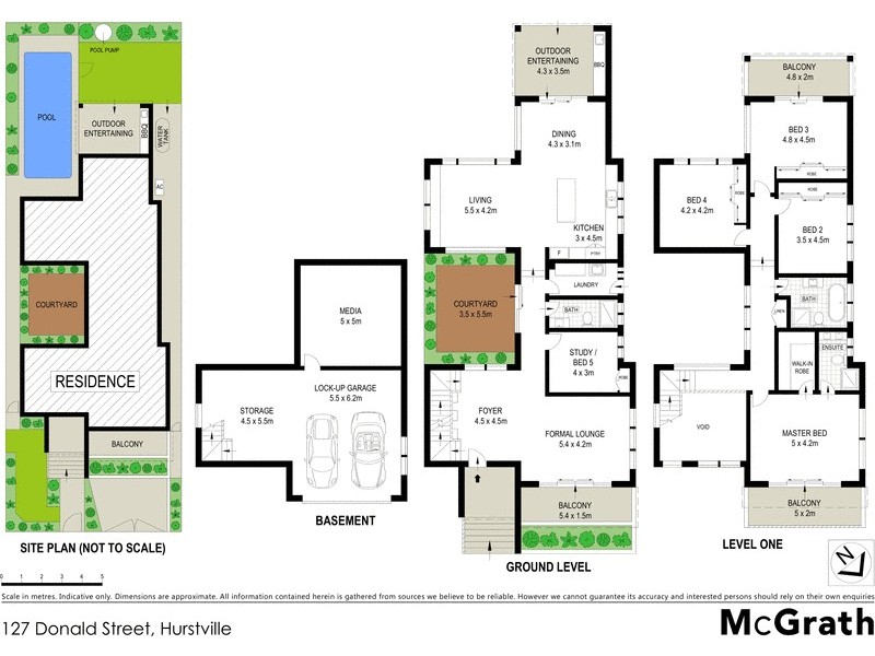 127 Donald Street, Hurstville NSW 2220 Floorplan