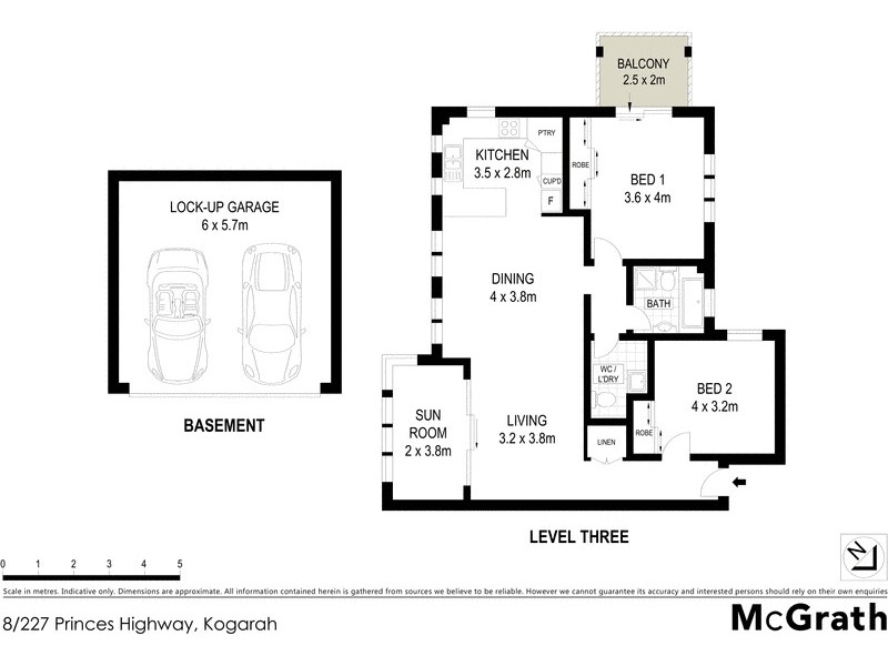 8/227 Princes Highway, Kogarah NSW 2217 Floorplan