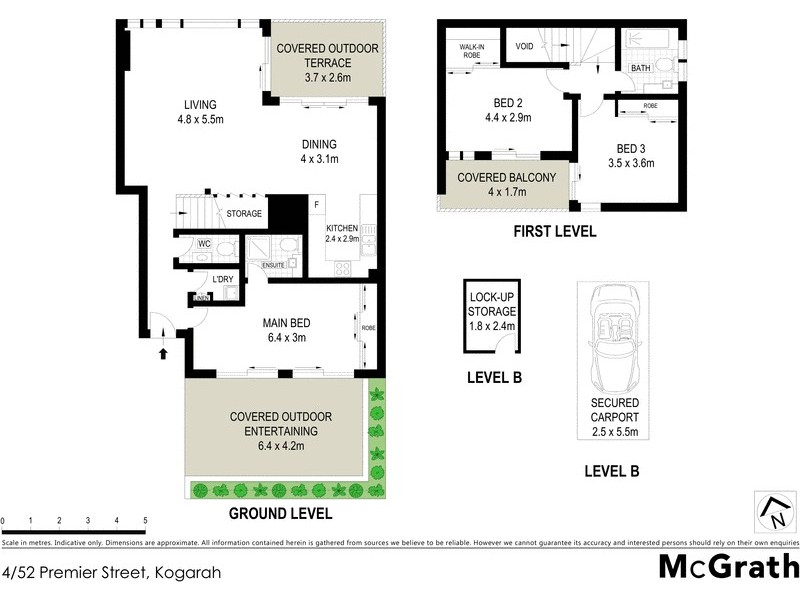 4/52 Premier Street, Kogarah NSW 2217 Floorplan