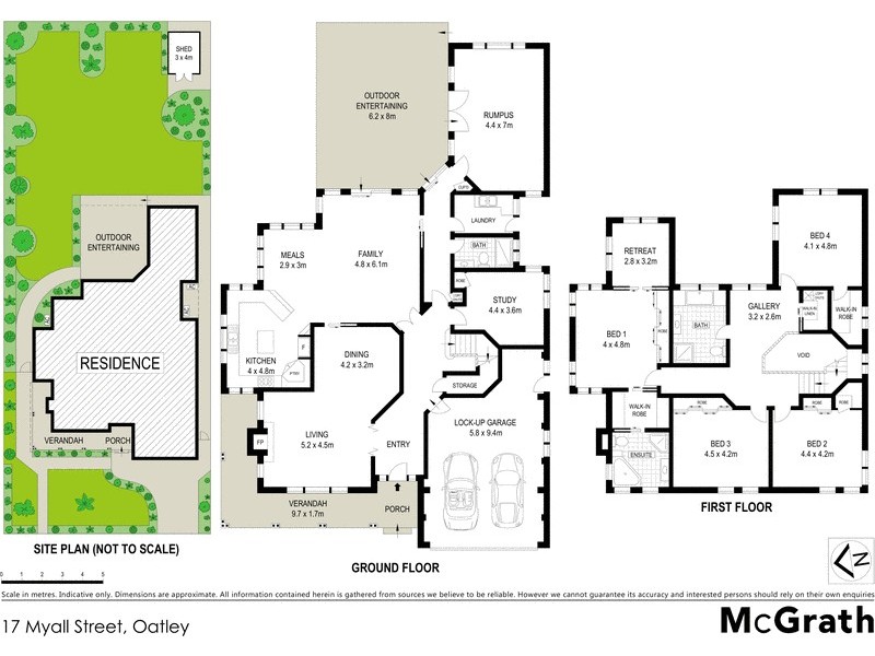 17 Myall Street, Oatley NSW 2223 Floorplan