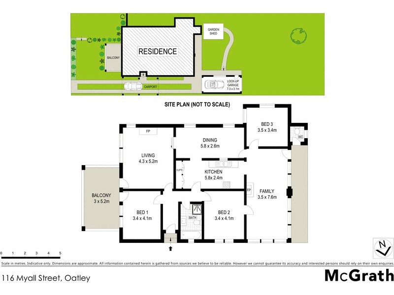 116 Myall Street, Oatley NSW 2223 Floorplan