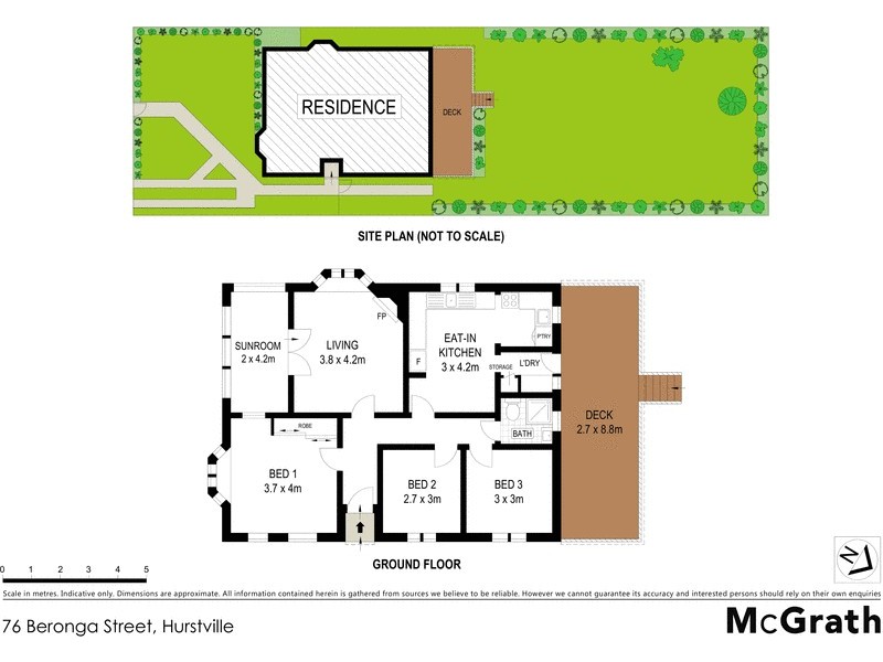 76 Beronga Avenue, Hurstville NSW 2220 Floorplan