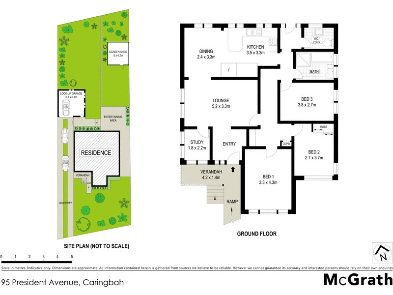 95 President Avenue, Caringbah NSW 2229 Floorplan