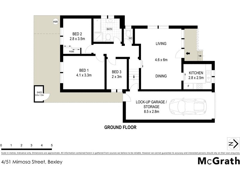 4/51 Mimosa Street, Bexley NSW 2207 Floorplan
