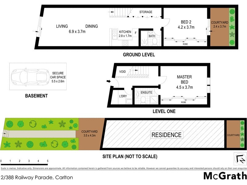2/388 Railway Parade, Carlton NSW 2218 Floorplan