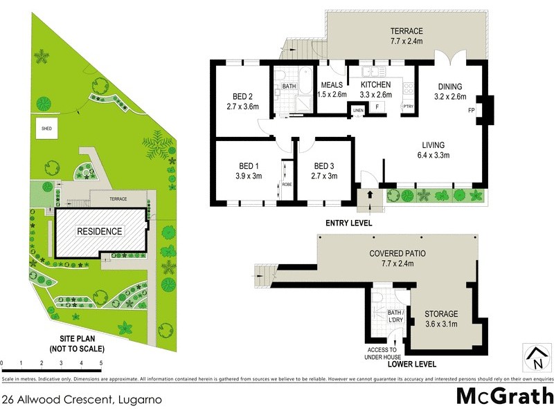 26 Allwood Crescent, Lugarno NSW 2210 Floorplan