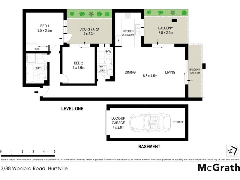 3/88 Woniora Road, Hurstville NSW 2220 Floorplan