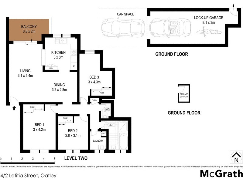 4/2 Letitia Street, Oatley NSW 2223 Floorplan