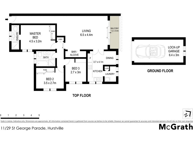 11/29 St Georges Parade, Hurstville NSW 2220 Floorplan