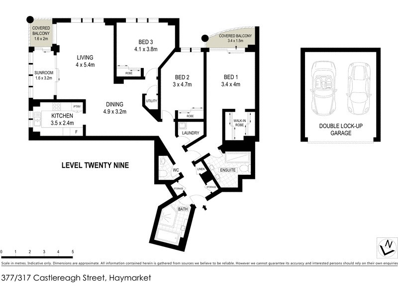 377/303 Castlereagh Street, Sydney NSW 2000 Floorplan