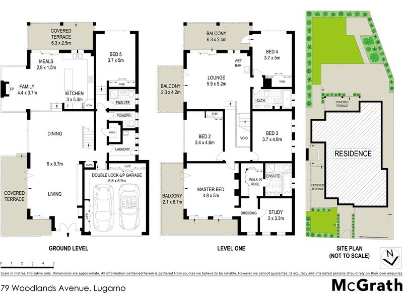 79 Woodlands Avenue, Lugarno NSW 2210 Floorplan