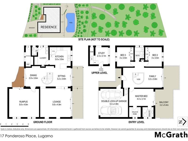 17 Ponderosa Place, Lugarno NSW 2210 Floorplan