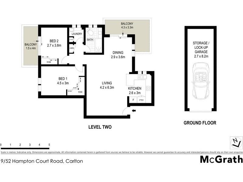 9/52 Hampton Court Road, Carlton NSW 2218 Floorplan
