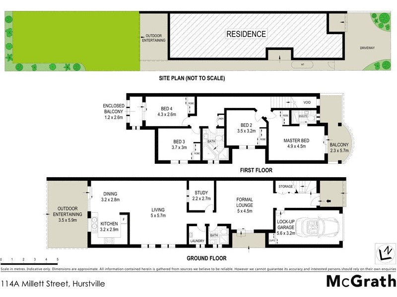 114A Millett Street, Hurstville NSW 2220 Floorplan