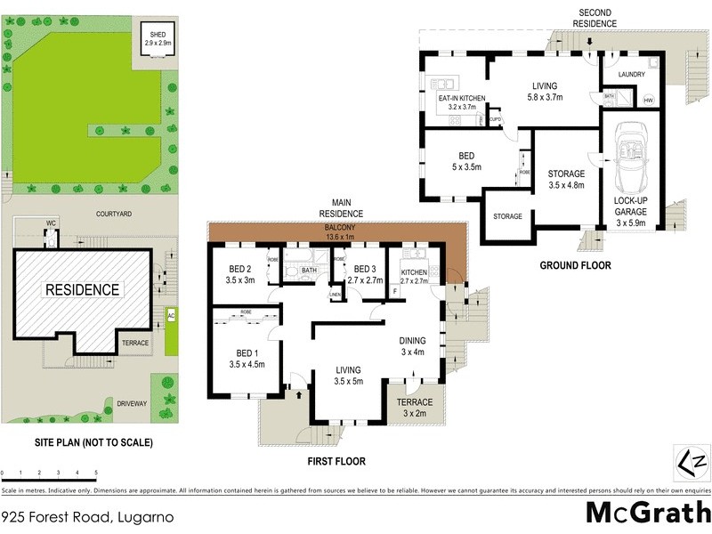 925 Forest Road, Lugarno NSW 2210 Floorplan