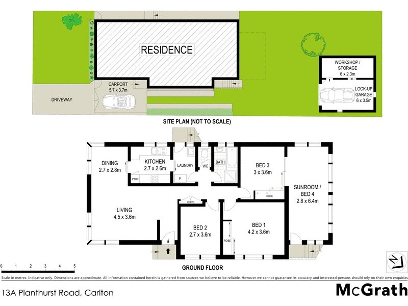 13A Planthurst Road, Carlton NSW 2218 Floorplan