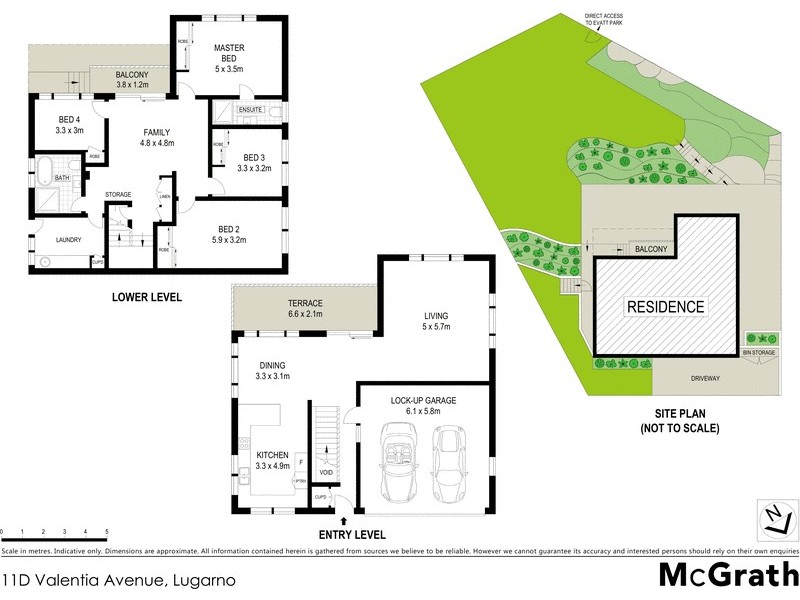 11D Valentia Avenue, Lugarno NSW 2210 Floorplan