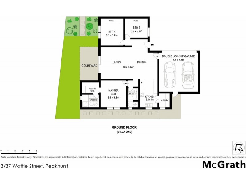 3/37 Wattle Street, Peakhurst NSW 2210 Floorplan