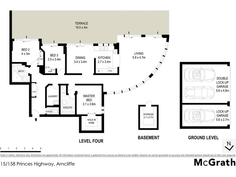 15/158 Princes Highway, Arncliffe NSW 2205 Floorplan