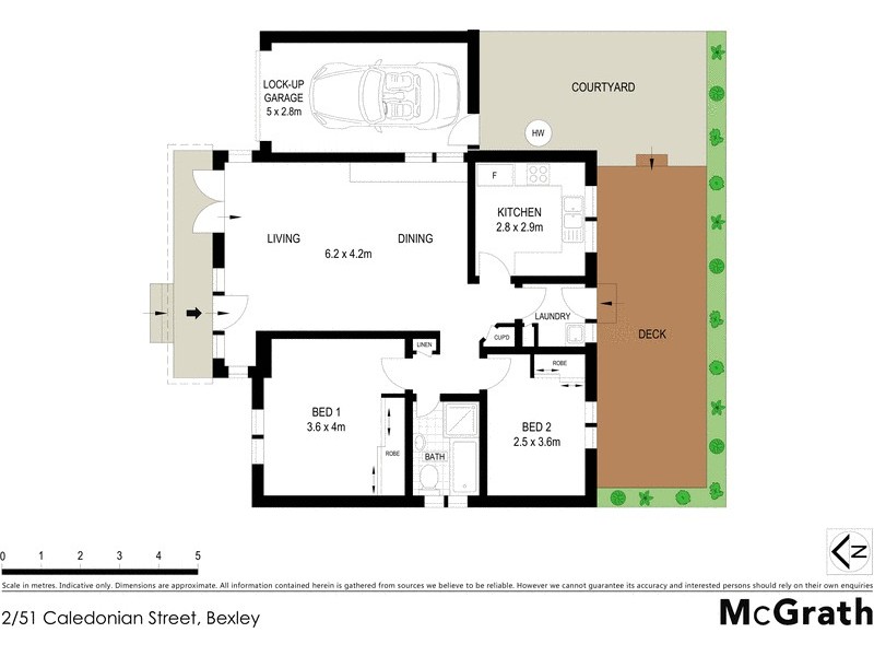 2/51 Caledonian Street, Bexley NSW 2207 Floorplan