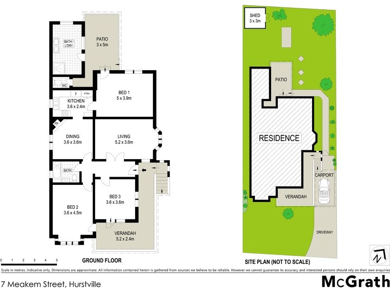 7 Meakem Street, Hurstville NSW 2220 Floorplan