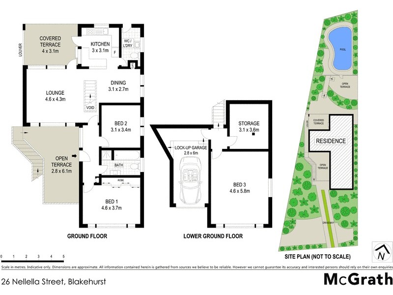 26 Nellella Street, Blakehurst NSW 2221 Floorplan