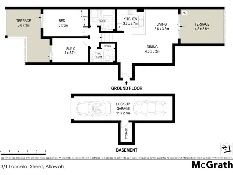3/1 Lancelot Street, Allawah NSW 2218 Floorplan