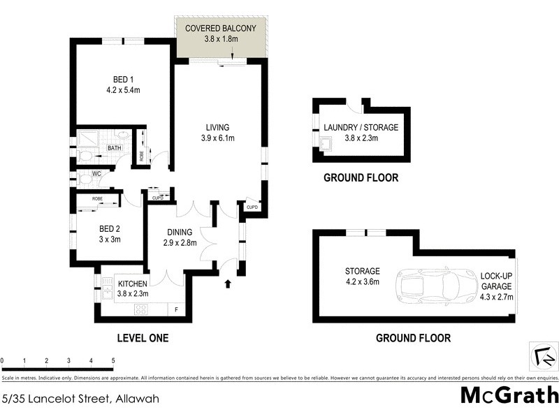 5/35 Lancelot Street, Allawah NSW 2218 Floorplan