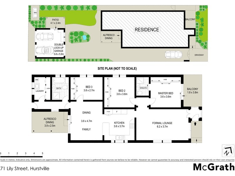 71 Lily Street, Hurstville NSW 2220 Floorplan