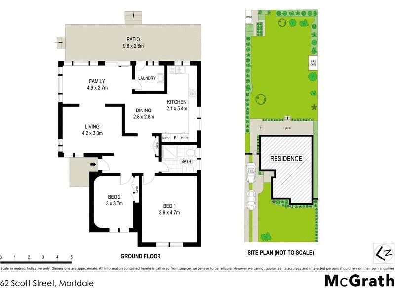 62 Scott Street, Mortdale NSW 2223 Floorplan