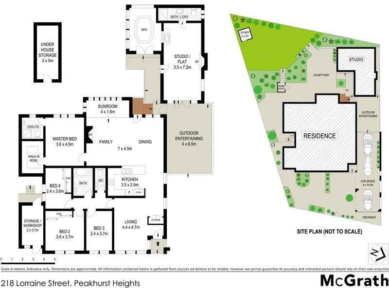218 Lorraine Street, Peakhurst Heights NSW 2210 Floorplan