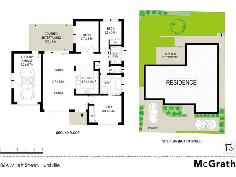 86A Millett Street, Hurstville NSW 2220 Floorplan
