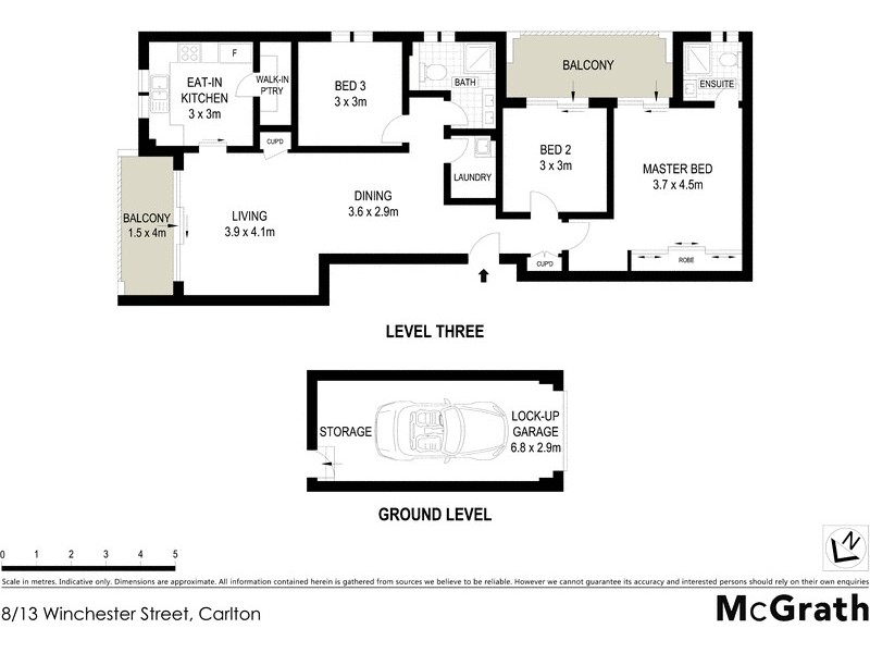 8/13 Winchester Street, Carlton NSW 2218 Floorplan