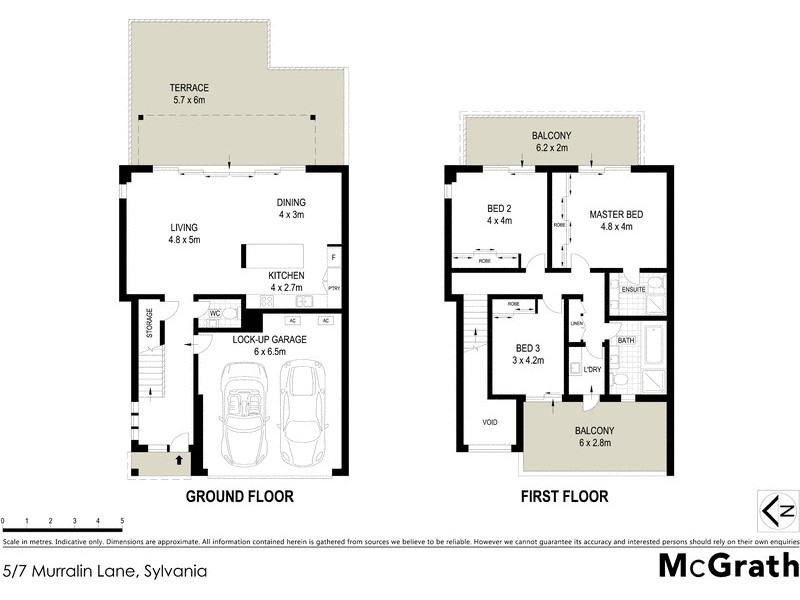 5/7 Murralin Lane, Sylvania NSW 2224 Floorplan
