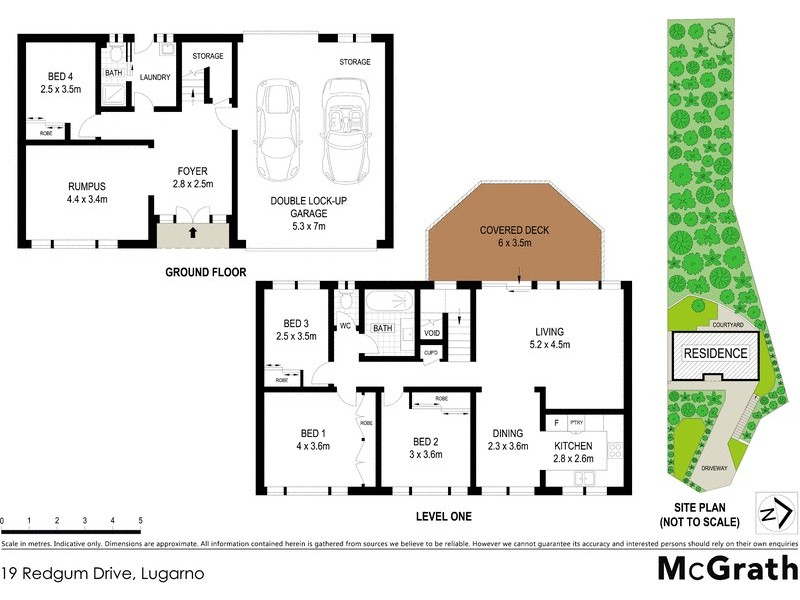 19 Redgum Drive, Lugarno NSW 2210 Floorplan