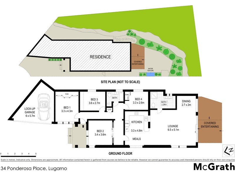 34 Ponderosa Place, Lugarno NSW 2210 Floorplan