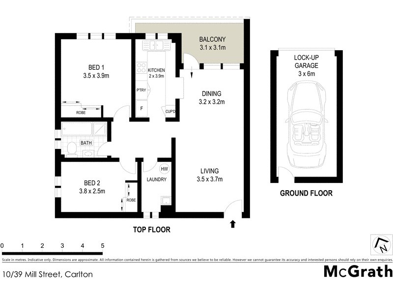 10/39 Mill Street, Carlton NSW 2218 Floorplan