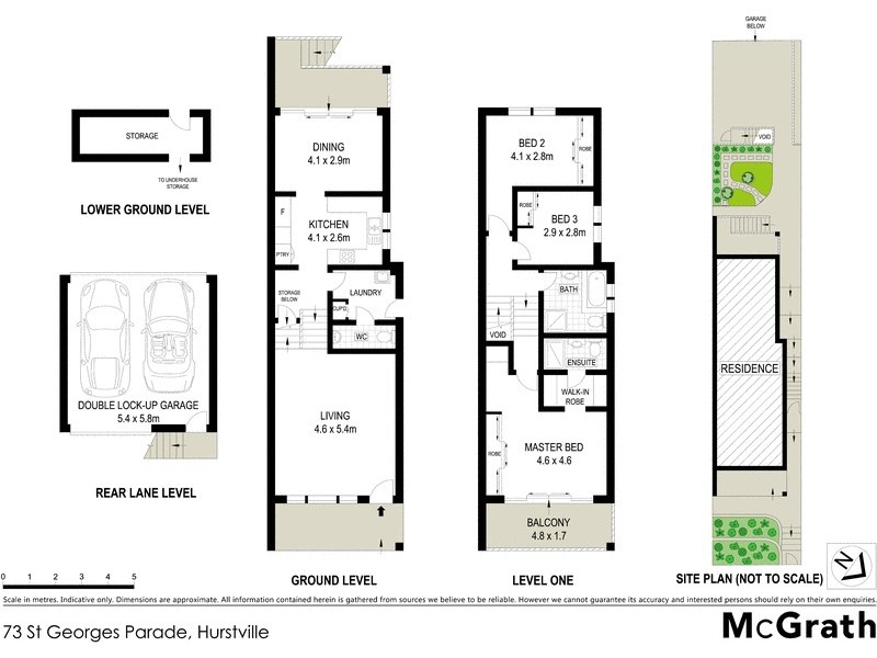 73 St Georges Parade, Allawah NSW 2218 Floorplan