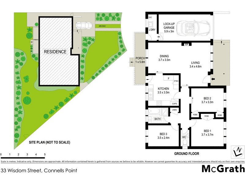33 Wisdom Street, Connells Point NSW 2221 Floorplan