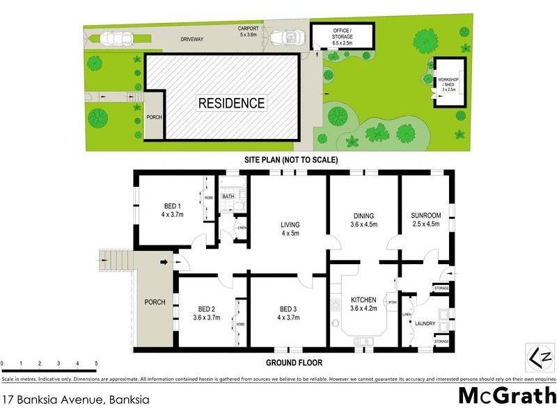 17 Banksia Avenue, Banksia NSW 2216 Floorplan