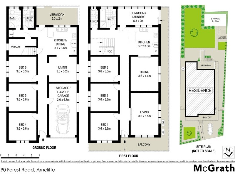 90 Forest Road, Arncliffe NSW 2205 Floorplan
