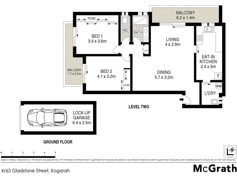 4/63 Gladstone Street, Kogarah NSW 2217 Floorplan