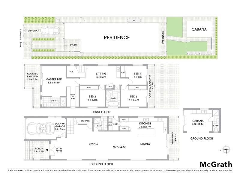 13A Henry Lawson Drive, Peakhurst NSW 2210 Floorplan