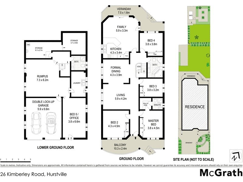26 Kimberley Road, Hurstville NSW 2220 Floorplan