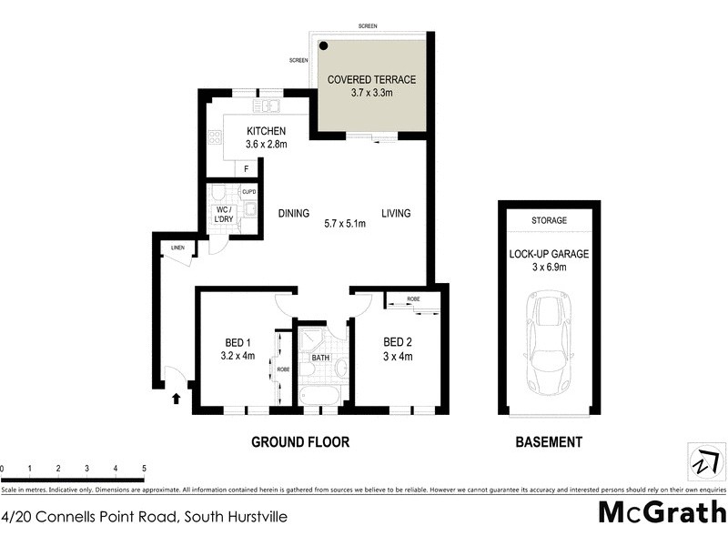 4/20 Connells Point Road, South Hurstville NSW 2221 Floorplan