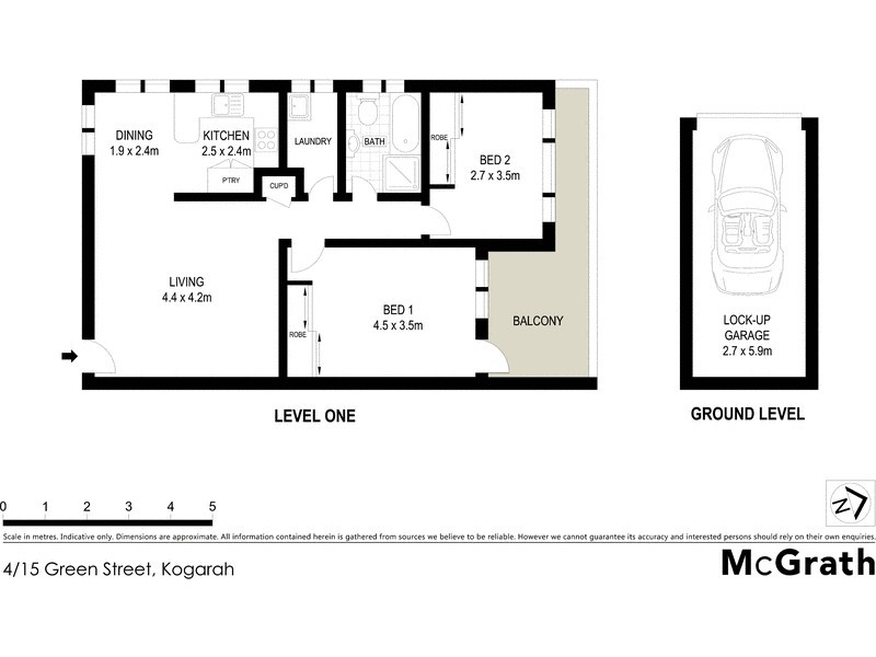 4/15 Green Street, Kogarah NSW 2217 Floorplan