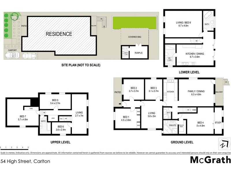 54 High Street, Carlton NSW 2218 Floorplan