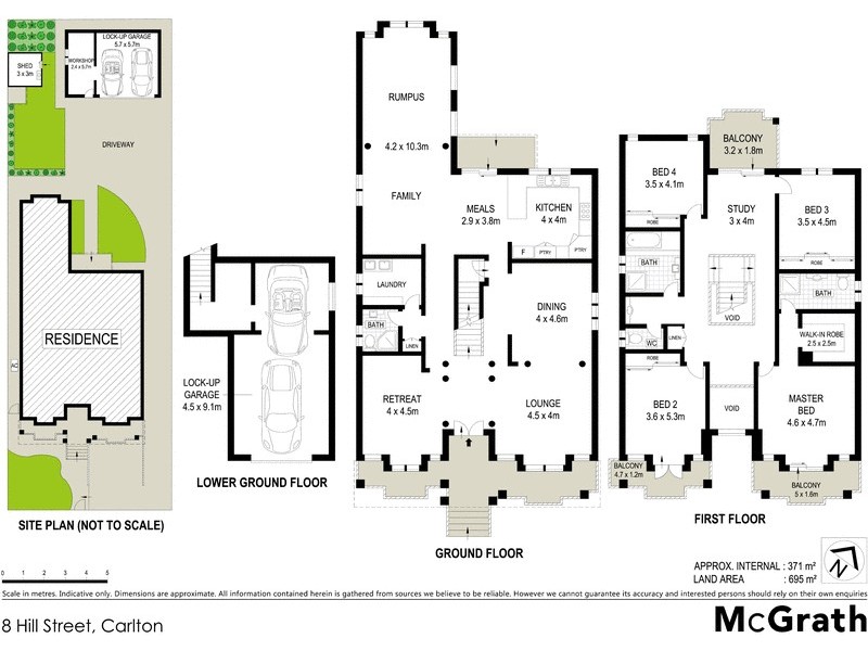 8 Hill Street, Carlton NSW 2218 Floorplan